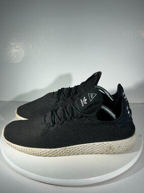 Adidas Pharrell Williams Shoes Mens Size 11 HU Core Black Tennis Sneakers Gym